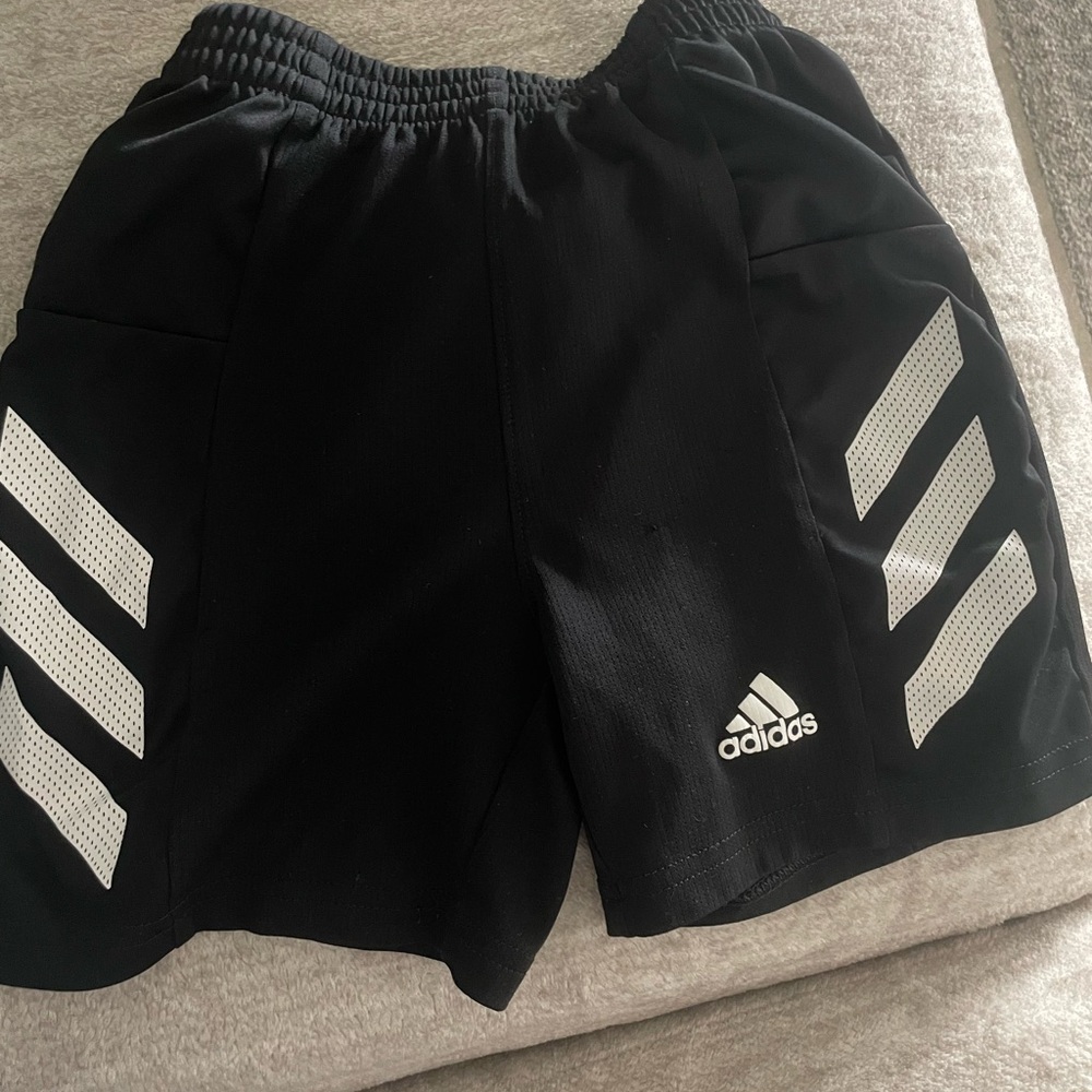 Size 4 Kids Adidas Black Athletic Shorts
